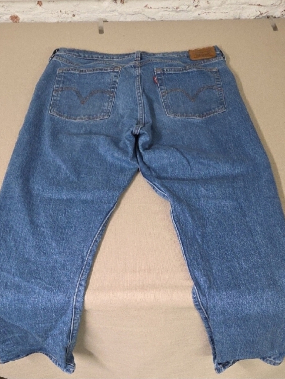 Levi's 32 Waist Wedgie Style / High Rise/ Loose In Legs - Picture 5 of 8